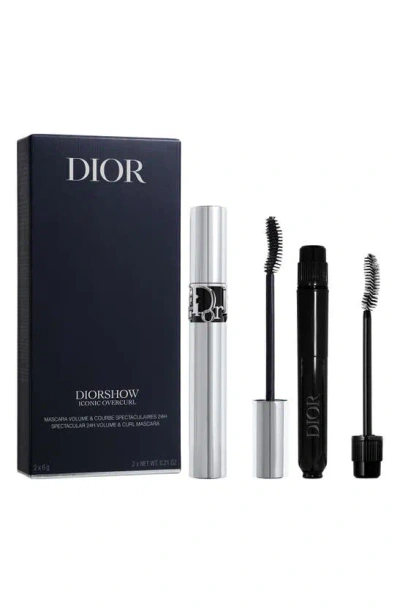 Dior Show Iconic Overcurl Mascara & Mascara Refill Set In Black