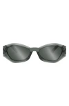 DIOR 'DIORSIGNATURE B1U 55MM BUTTERFLY SUNGLASSES