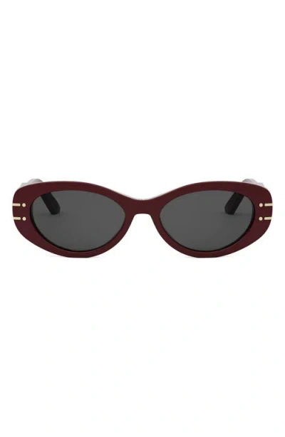 Dior 'signature B8u Butterfly Sunglasses In Multi
