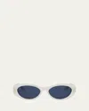 Dior Signature B8u Sunglasses In Ivoryblue