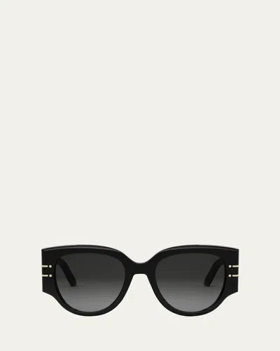 Dior Full Frame Sunglasses In Black