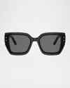 Dior Signature S1 Sunglasses In Black