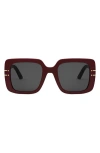 Dior 'signature S11i Square Sunglasses In Multi