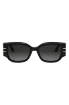 Dior Signature S13i Sunglasses In Black