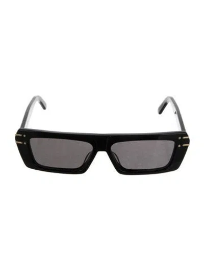 Pre-owned Dior Signature S2u Square Sunglasses In Black