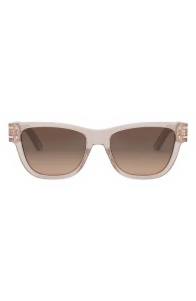 Dior 'signature S6u 54mm Butterfly Sunglasses In Pink