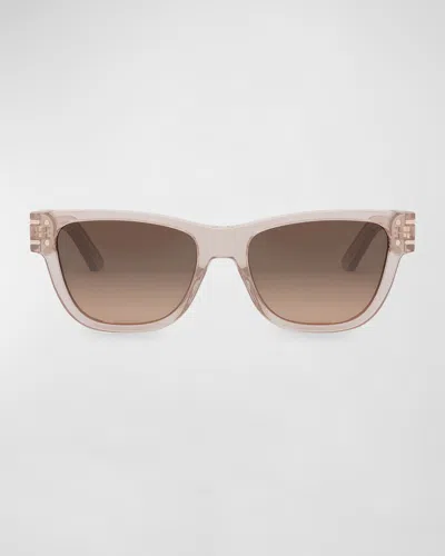 Dior Signature S6u Sunglasses In Brown