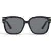 Dior 'signature S7f 58mm Square Sunglasses In Black