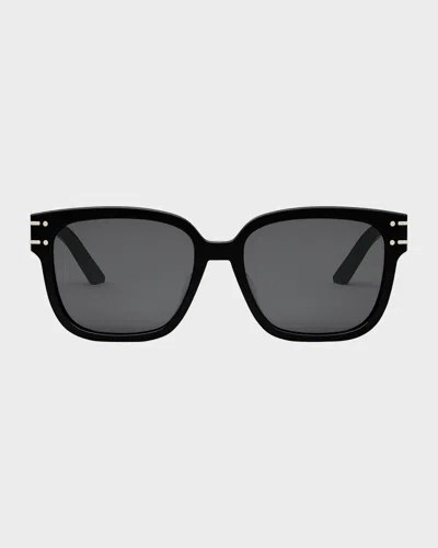 Dior Signature S7f Sunglasses In Black