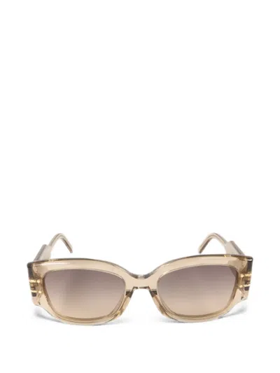 Pre-owned Dior Signature Sunglasses In Neutrals