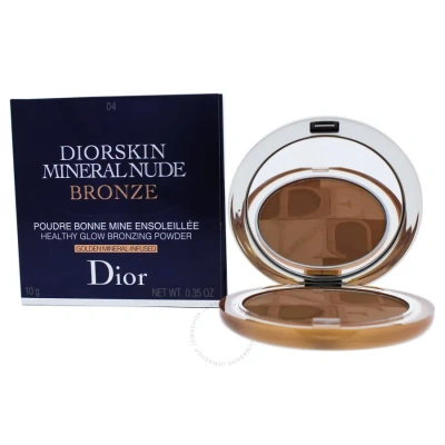 Dior Skin Mineral Nude Bronze Powder - 04 Warm Sunrise By Christian  For Women - 0.35 oz Powder In White