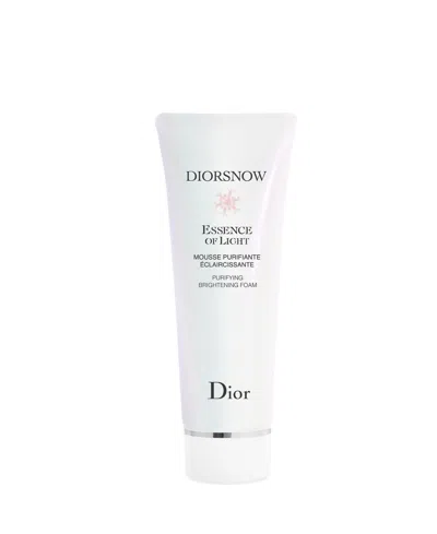 Dior Snow Essence Of Light Purifying Brightening Foam Face Cleanser 3.7 Oz. In No Color