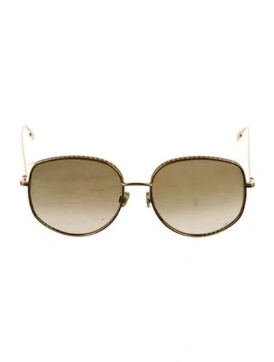 Pre-owned Dior Stellaire Oversize Sunglasses In Silver