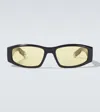 Dior Symbol S1i Rectangular Sunglasses In Pattern