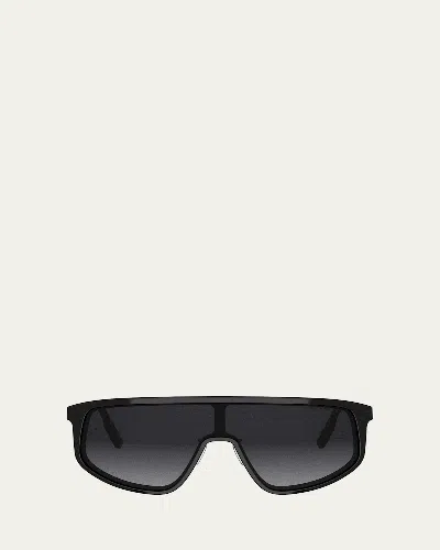 Dior Tag M1u Sunglasses In Black