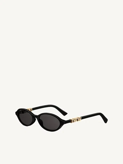 Dior Treasure R1i 5101a Sunglasses In Black