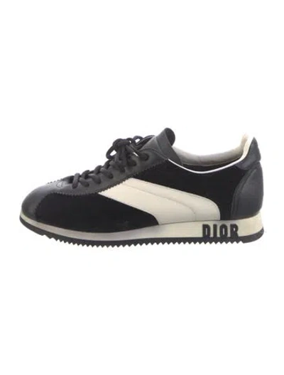 Pre-owned Dior Un Athletic Sneakers In Black