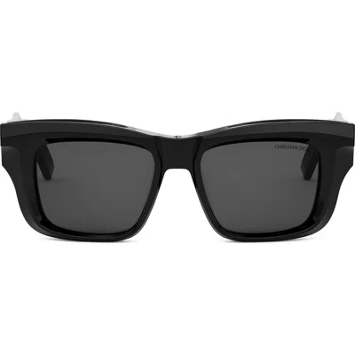 Dior 'xplorer S2i 51mm Butterfly Sunglasses In Black