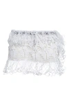 Diotima Ames Cotton Crochet Miniskirt In White