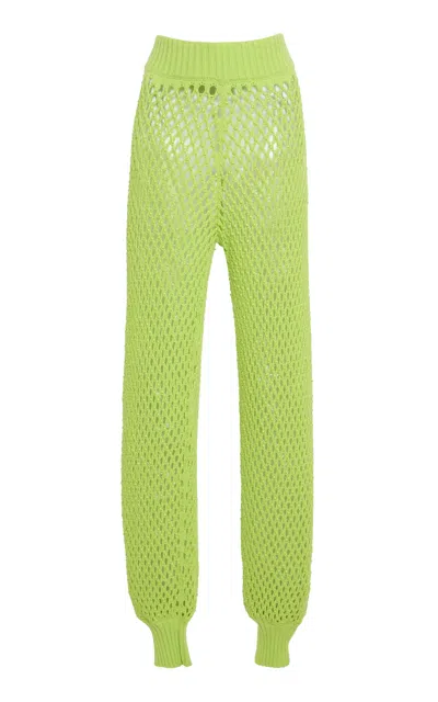 Diotima Antilles Cotton-blend Pants In Green