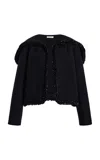 Diotima Band Cotton Jacket In Black