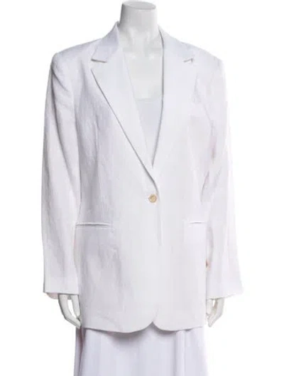 Pre-owned Diotima Blazer In White