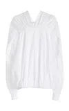 Diotima Braceback Cotton Top In White