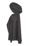 Diotima Bundle Cutout Melange Wool Maxi Dress In Gray