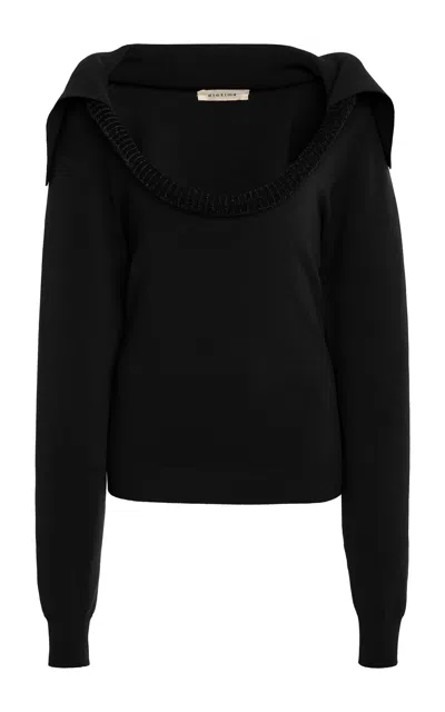Diotima Caicos Knit Top In Black