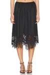 Diotima Coverley Skirt In Black