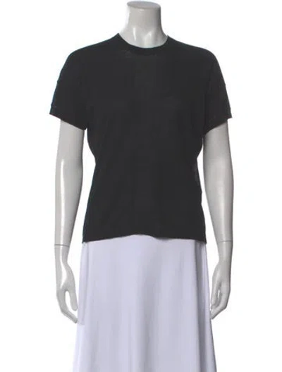 Pre-owned Diotima Crew Neck Short Sleeve T-shirt In Gray