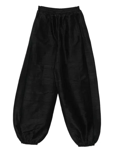 Diotima Elasticated-waistband Balloon-shaped Trousers In Black