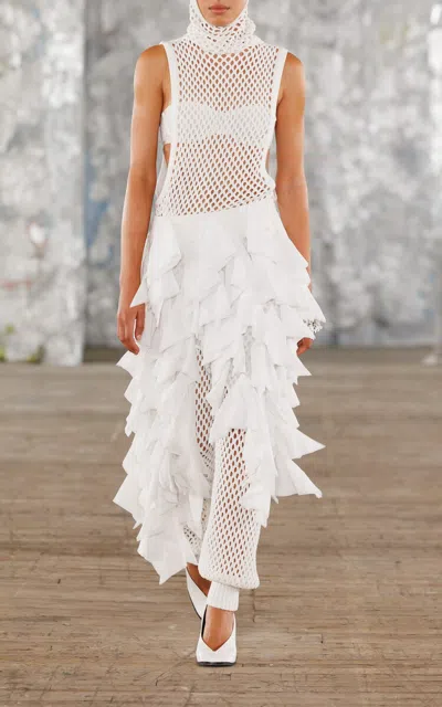 Diotima Grenada Midi Dress In White