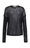Diotima Leeward Cotton-blend Top In Black