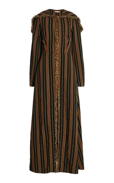 Diotima Mar Cotton-blend Duster In Multi