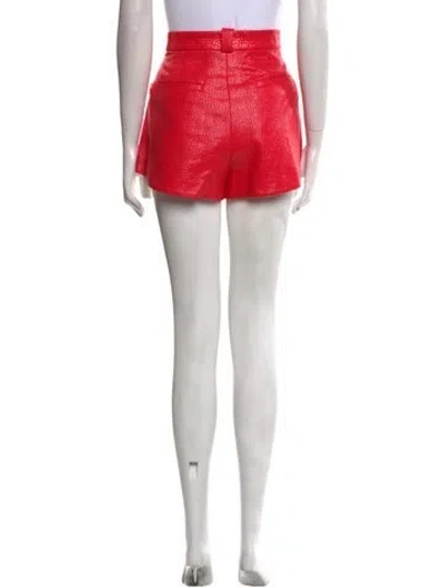 Pre-owned Diotima Mini Shorts W/ Tags In Red
