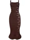Diotima Moore Kleid In Brown