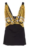 Diotima Pavona Crochet-detailed Camisole Top In Yellow