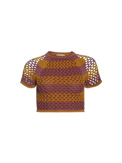 Diotima Rae Top Rose In Multicolor
