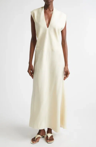 Diotima Sailor Backless Dress In Neutral