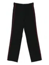Diotima Side-stripe Trousers In Red