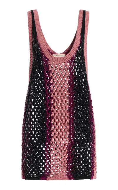 Diotima Stripe Dennis Marina Top In Black