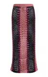 Diotima Striped Spice Skirt In Multi