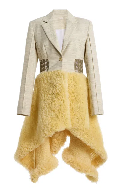 Diotima Swell Twill Coat In Neutral
