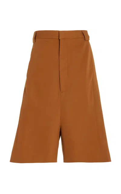 Diotima Valentine Wool Short In Brown
