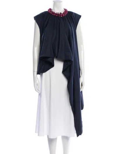 Pre-owned Diotima Wool Crew Neck Top In Neutral