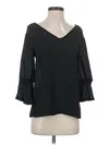 Dip 3/4 Sleeve T-shirt In Black