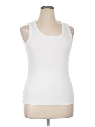 Pre-owned Dip Active Tank Top In White