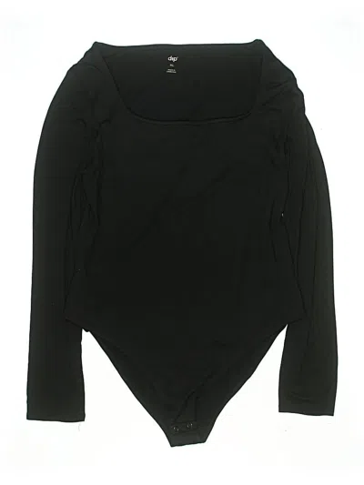 Pre-owned Dip Bodysuit In Black