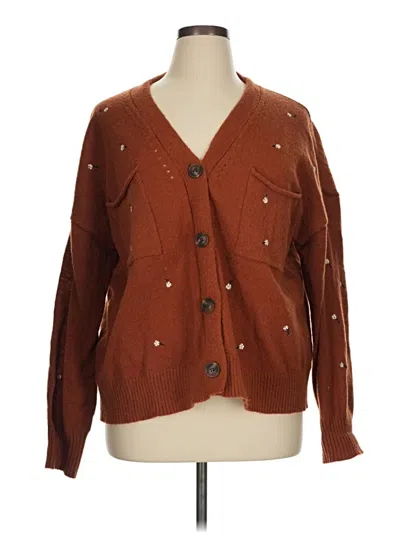 Pre-owned Dip Cardigan Sweater In Brown